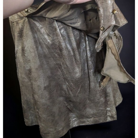 Kimikal Metallic Snake Gemmed Apocalypse Aesthetic Bodycon Dress - Picture 6 of 16